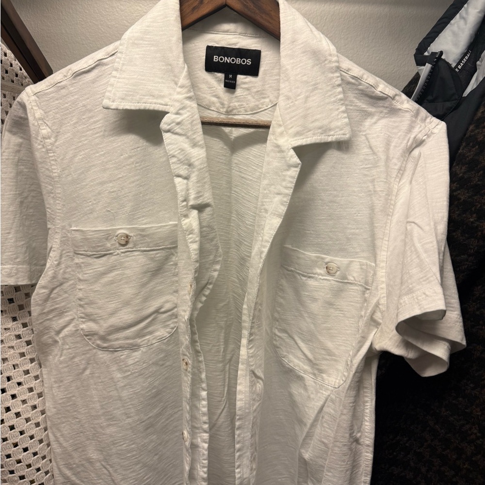 Bonobos Cabana Short-Sleeve — Size M Slim Fit